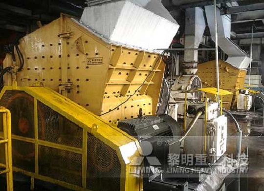 內蒙古包頭煤矸石破碎生產線